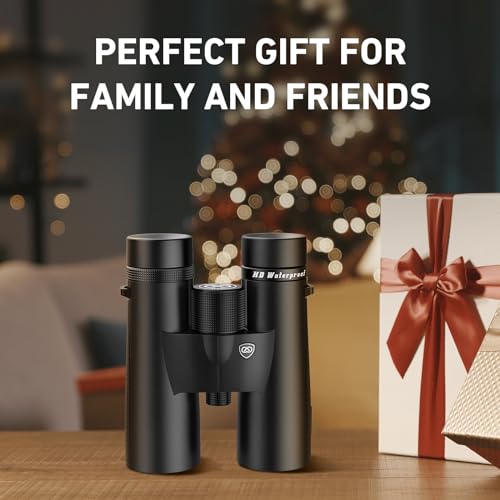 10x42 HD Binoculars with Phone Adapter and Tripod T6555