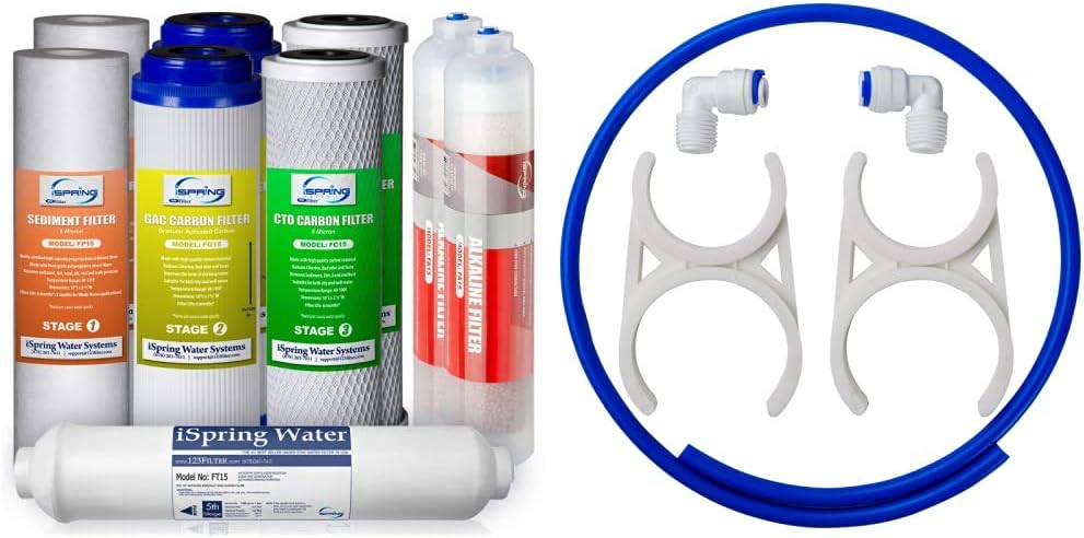 Reverse Osmosis Water Filter Replacement Cartridge Pack Set T495954