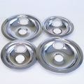 Chrome Range Burner Bibs Bowls PKG 2 Y754
