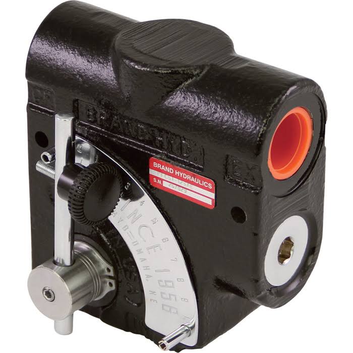 Adjustable Flow Control Valve, #12 SAE Ports, 0–30 GPM Q770547