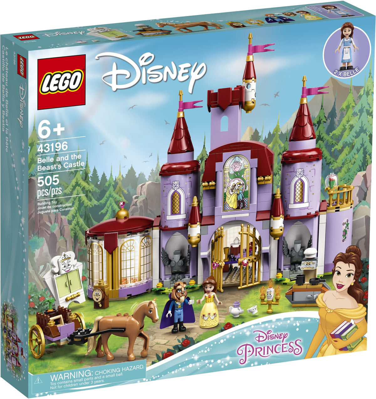 Building Toys with Horse Toy and Mini Dolls Y305536