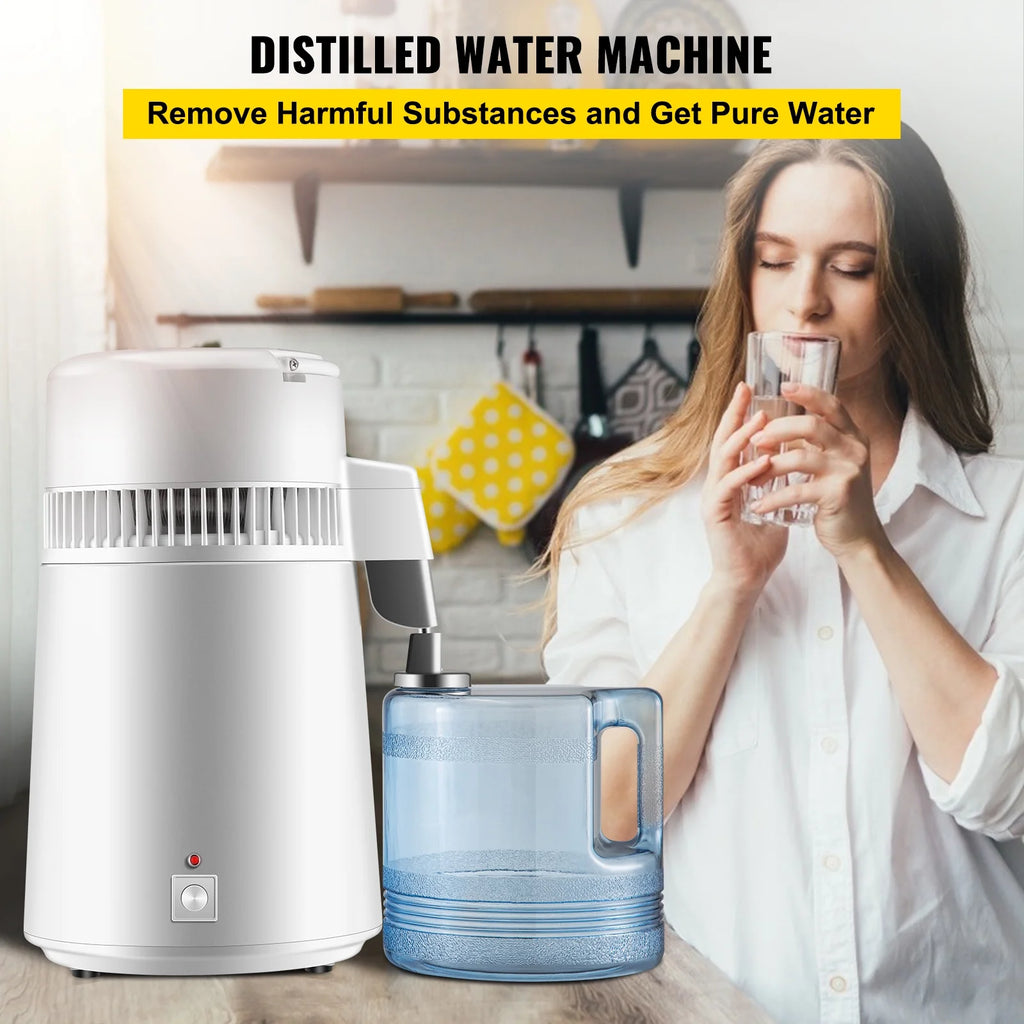 Stainless Steel Water Distiller 1.1 Gallon/4 L Countertop O199