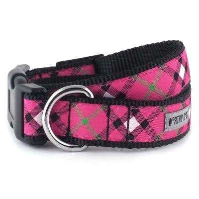 Plaid Dog Collar N75876