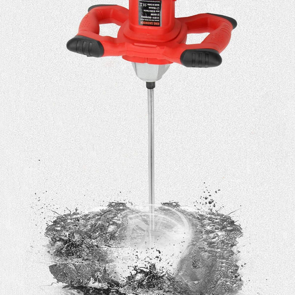 2100W Electric Mortar Mixer, 6-Speed, Pack of 2 O512