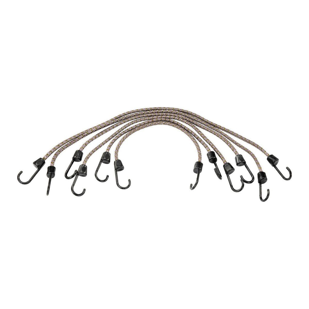 Camouflage Elastic Stretch Cords, 6 Piece P271