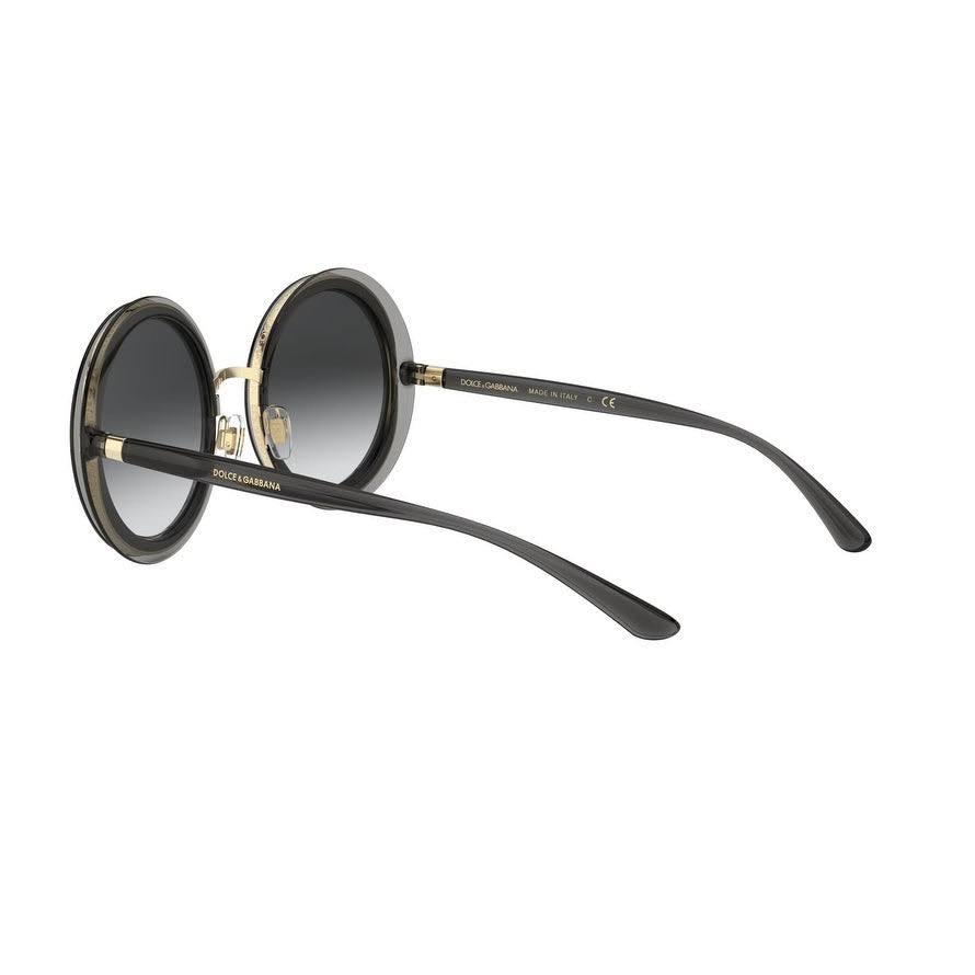 Transparent Grey Gold Sunglasses G415