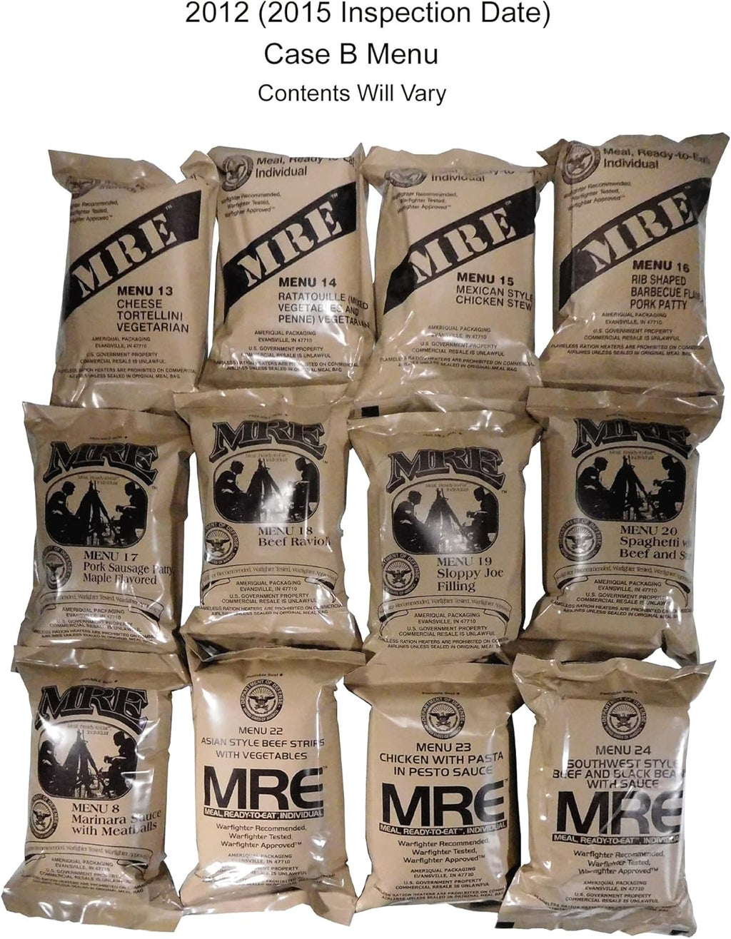 MREs Box B, U.S. Military Surplus Q531409