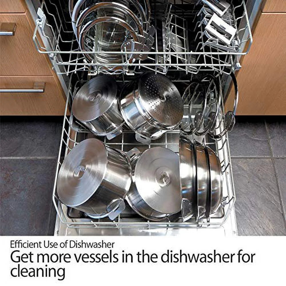 White 6 Pc Cookware Set H12248