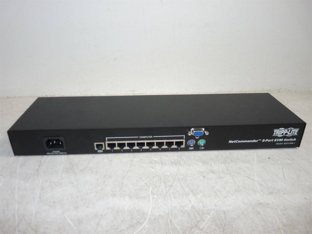 8 KVM Ports Rackmount KVM Switch F7522