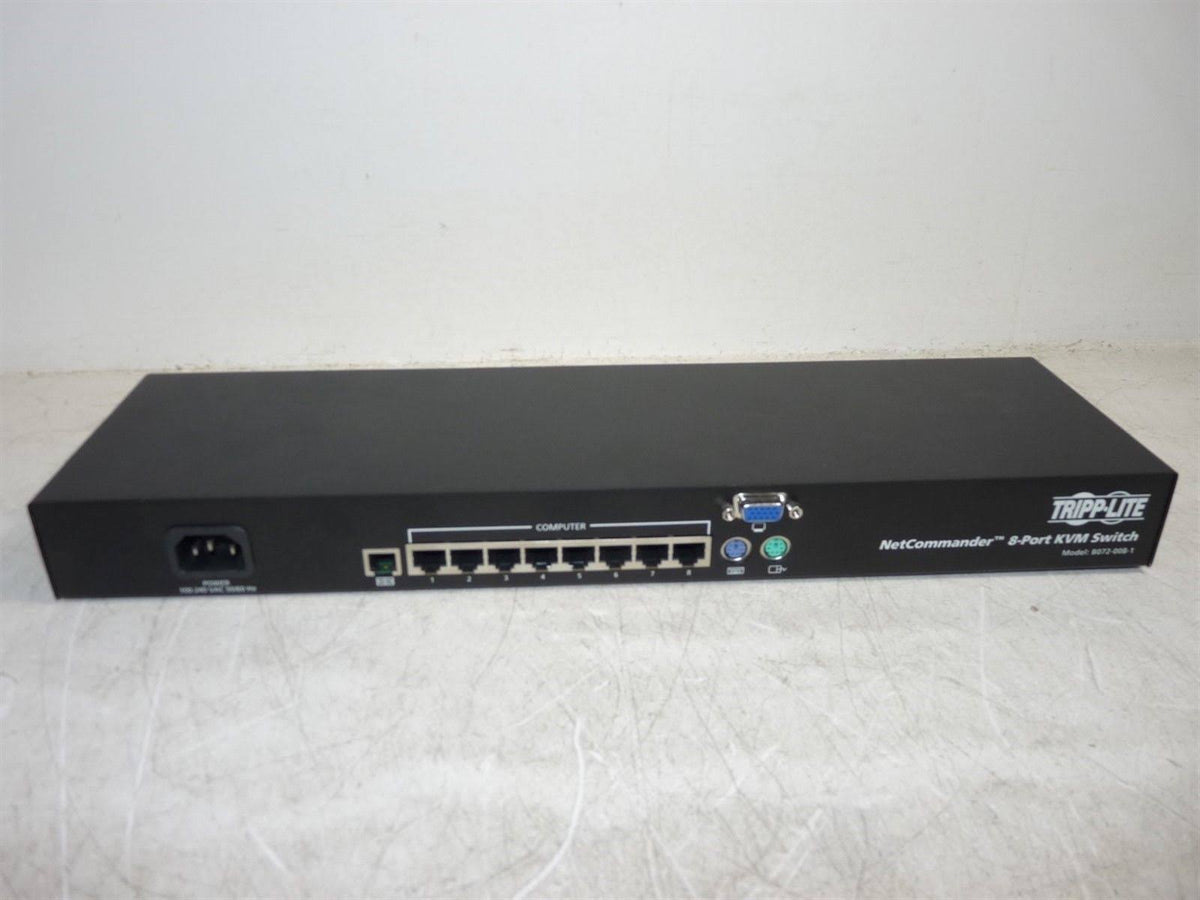 8 KVM Ports Rackmount KVM Switch F7522