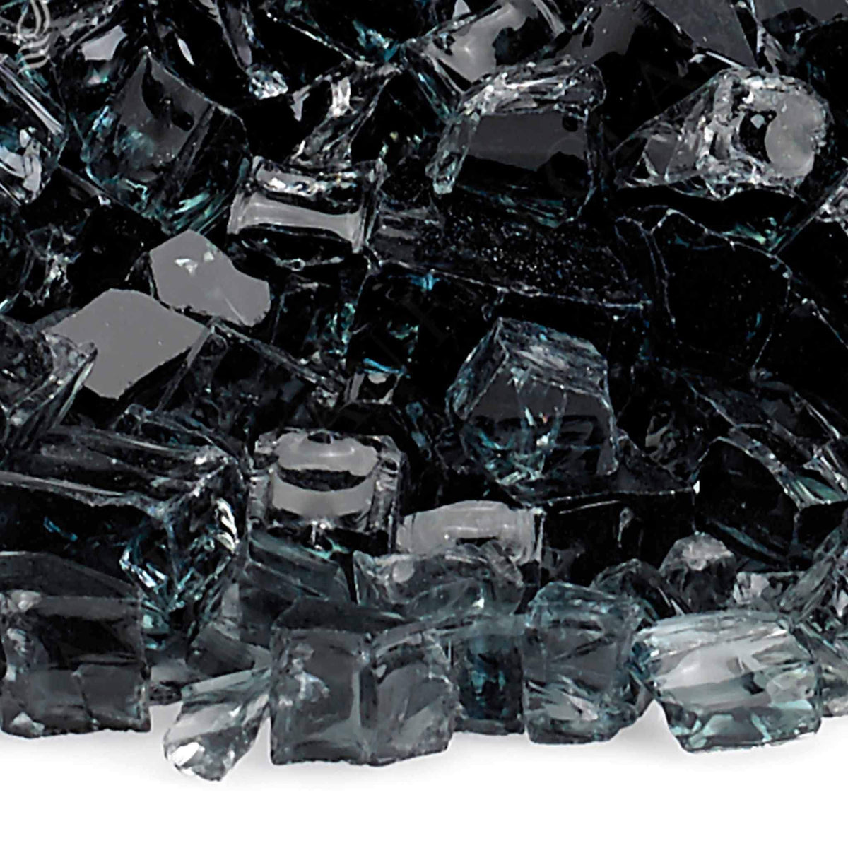 1/2x22 Clear Fire Glass (10 lb Bag) F59784