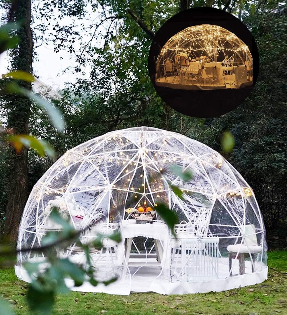 12ft Clear Geodesic Dome Tent D275942