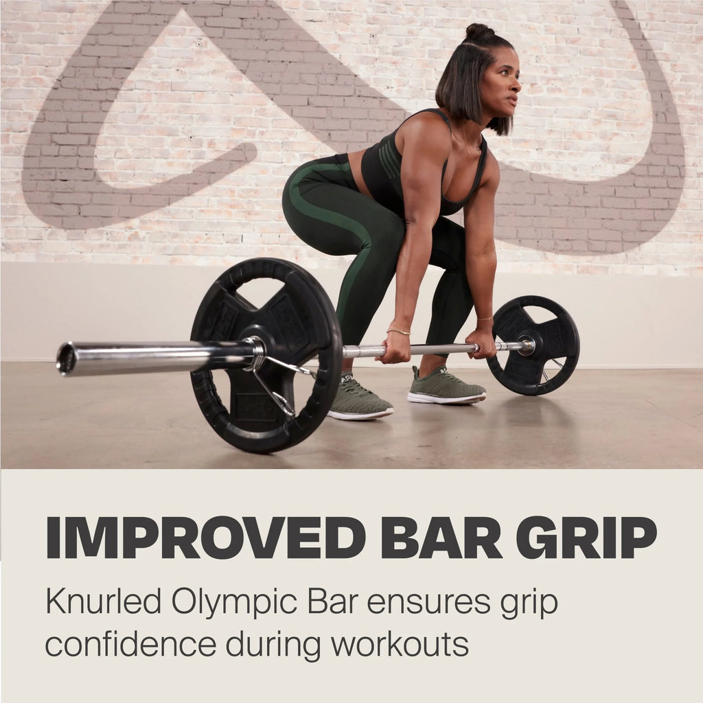 Olympic Weight Set, 45 lbs Bar and 300 lbs Plates V83856