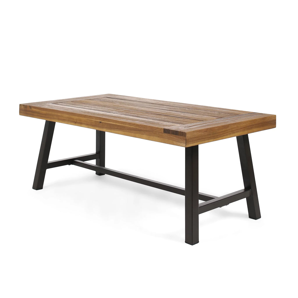 Rustic Acacia Wood Coffee Table S4320