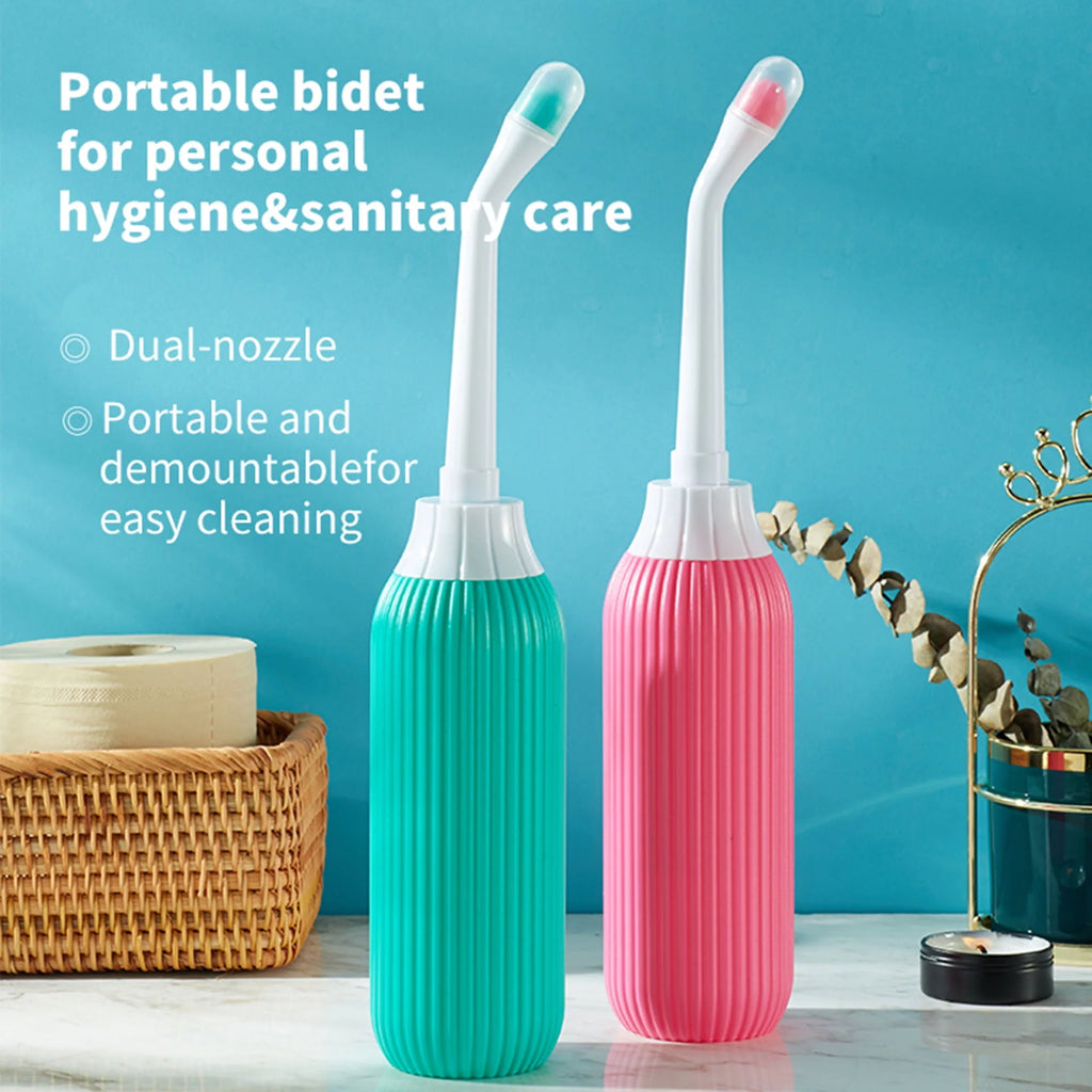 2 Pack Portable Travel Bidet Bottle with Travel Bag B391759