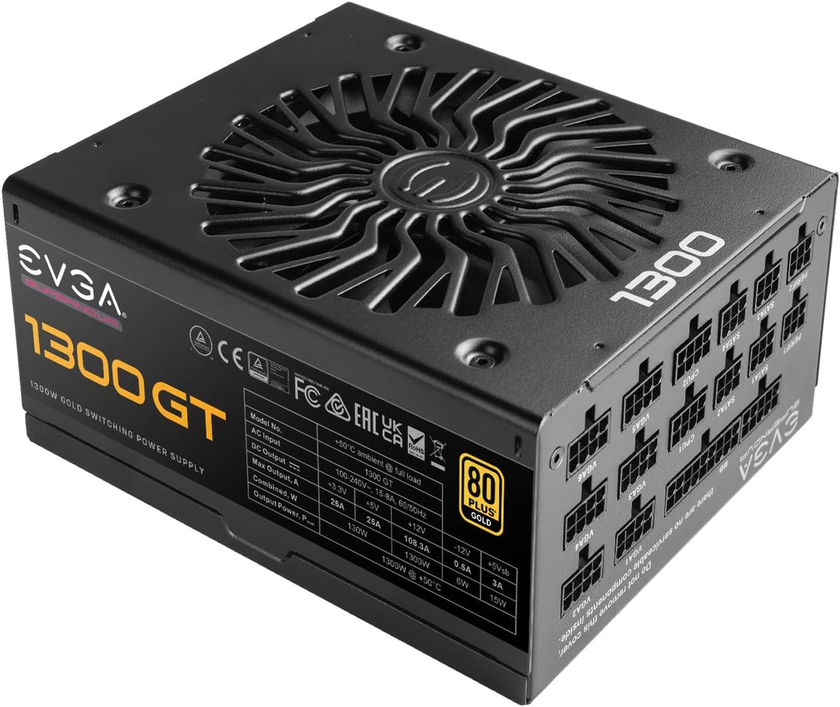1300W 80 Plus Gold Fully Modular Power Supply S2106