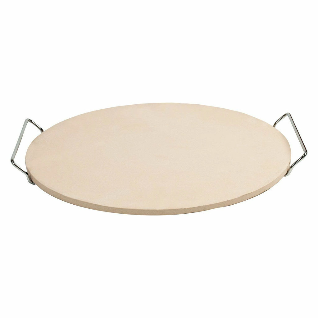 Round Pizza Stone with Wire Frame X34449