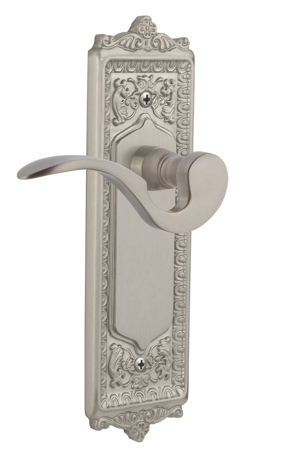 Satin Nickel Passage Door Lever Set L512