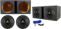 12 8000 Watt Car Subwoofers with Vented Sub Box Enclosure Y7082