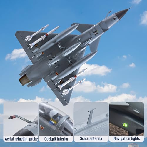 64mm EDF Fighter Jet Remote Control Plane Gray PNP I512276