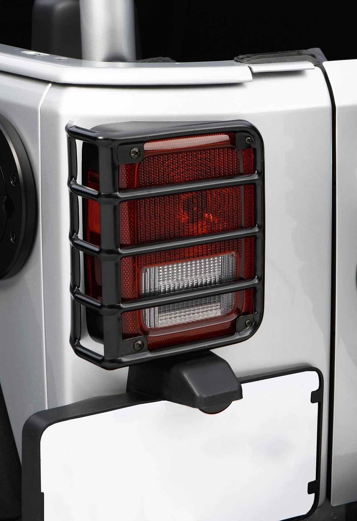 Black Tail Light Euro Guards S545122