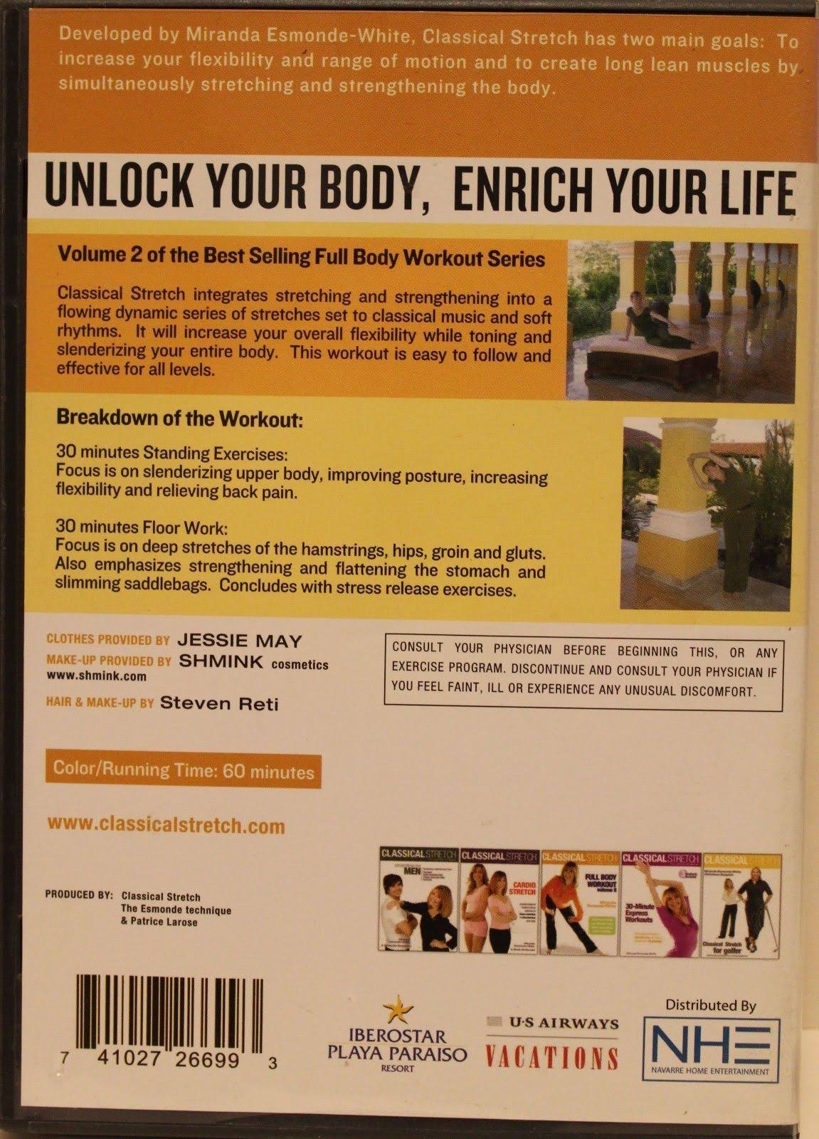 Classical Stretch Full Body Workout DVD U48536