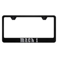 Black Laser Etched Frame F1378