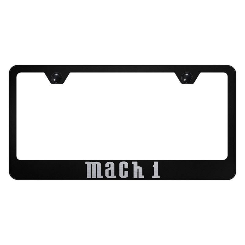 Black Laser Etched Frame F1378