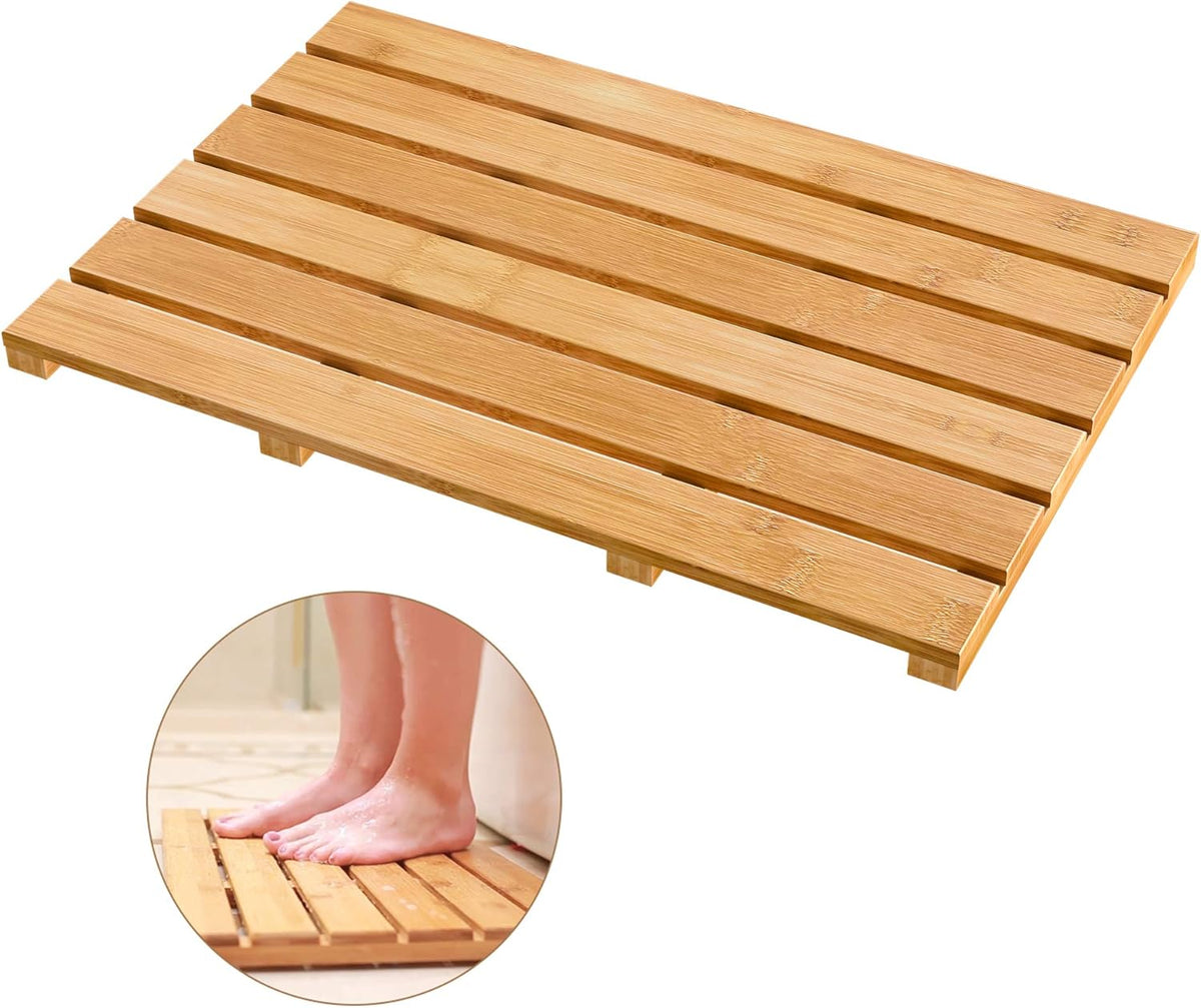 Bamboo Wooden Non-Slip Bath Mat S904