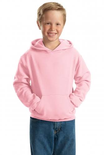 Classic Pink 8 oz Pullover Hood W550