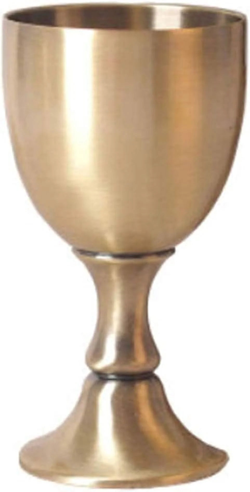Gold Chalice Cup Wine Brass Goblet 3.5 oz Copper Wine Glasses G7594