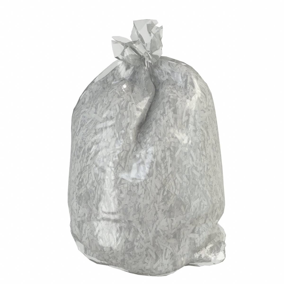 Recycled Can Liner, 12-16 gal, Clear, PK500 T4951
