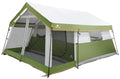 8-Person Cabin Tent with Screen Porch, Green Q71794
