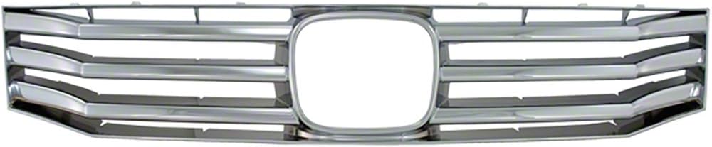 Chrome Snap On Billet Style Front Grille Insert Overlay Trim Z6139