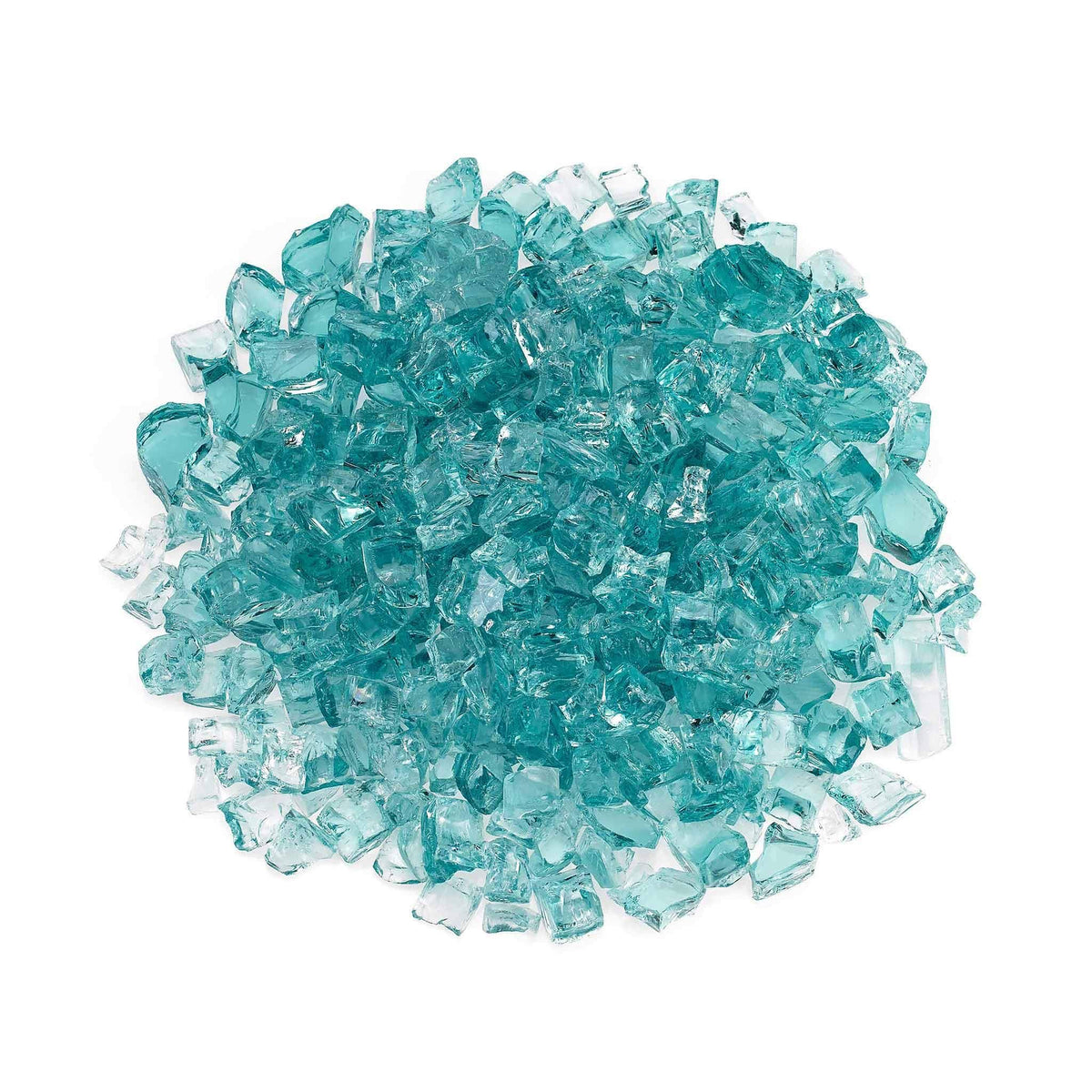 1/2x22 Clear Fire Glass (10 lb Bag) F59784