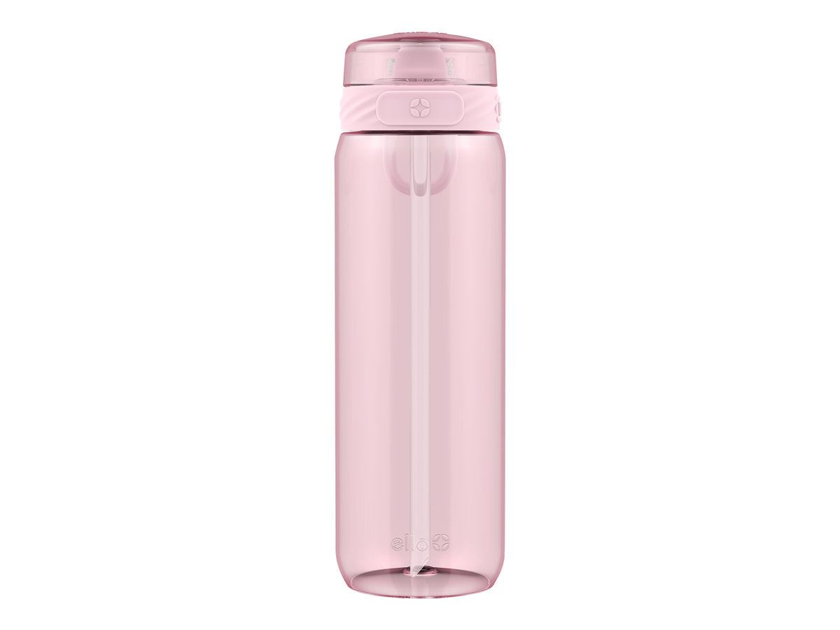 28 oz BPA-Free Tritan Plastic Water Bottle with Silicone Straw Z82654