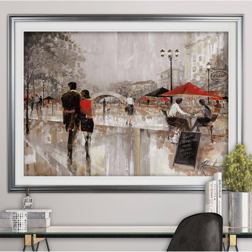 Silver Framed Print M6996