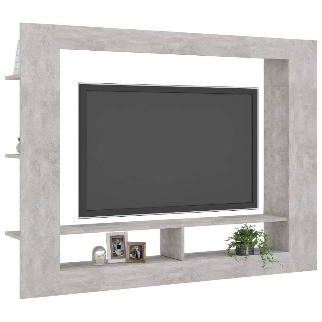 Gray TV Cabinet Chipboard O6269