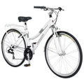 White 700c Hybrid Bicycle T183