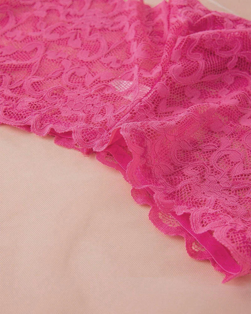Lace Bralette & Panty Bundle P62150