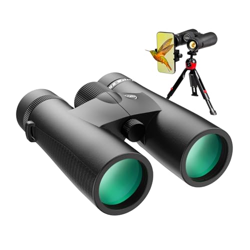 10x42 HD Binoculars with Phone Adapter and Tripod T6555