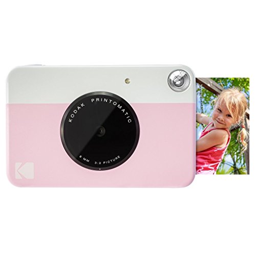 Full-Color Instant Print Digital Camera 5MP with Zink 2x3" Photo Paper H81399
