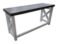 Antique White Console Bar Table J7241