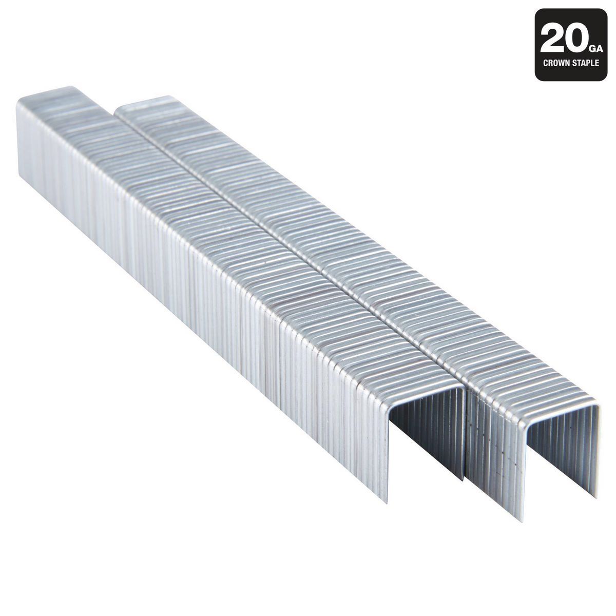 1/2 in. x 7/16 in. 20 GA Galvanized Staples, 5040 Piece S841