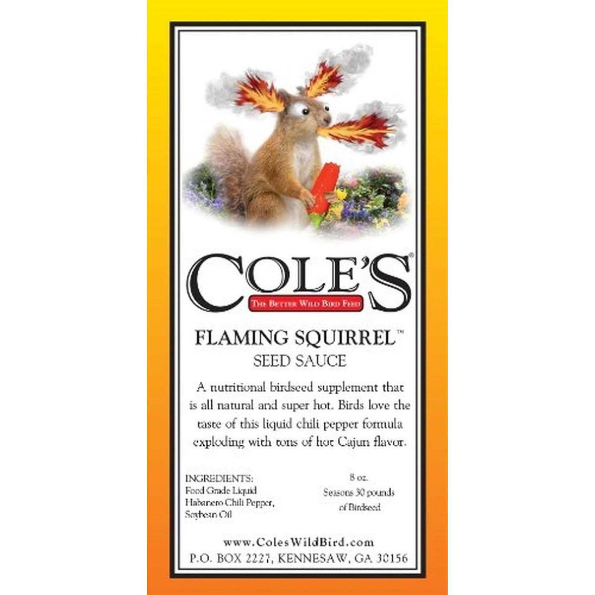 Flaming Squirrel Seed Sauce Z499277