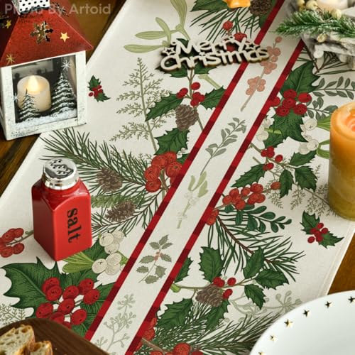 Christmas Table Runner 13x72 Inch N918