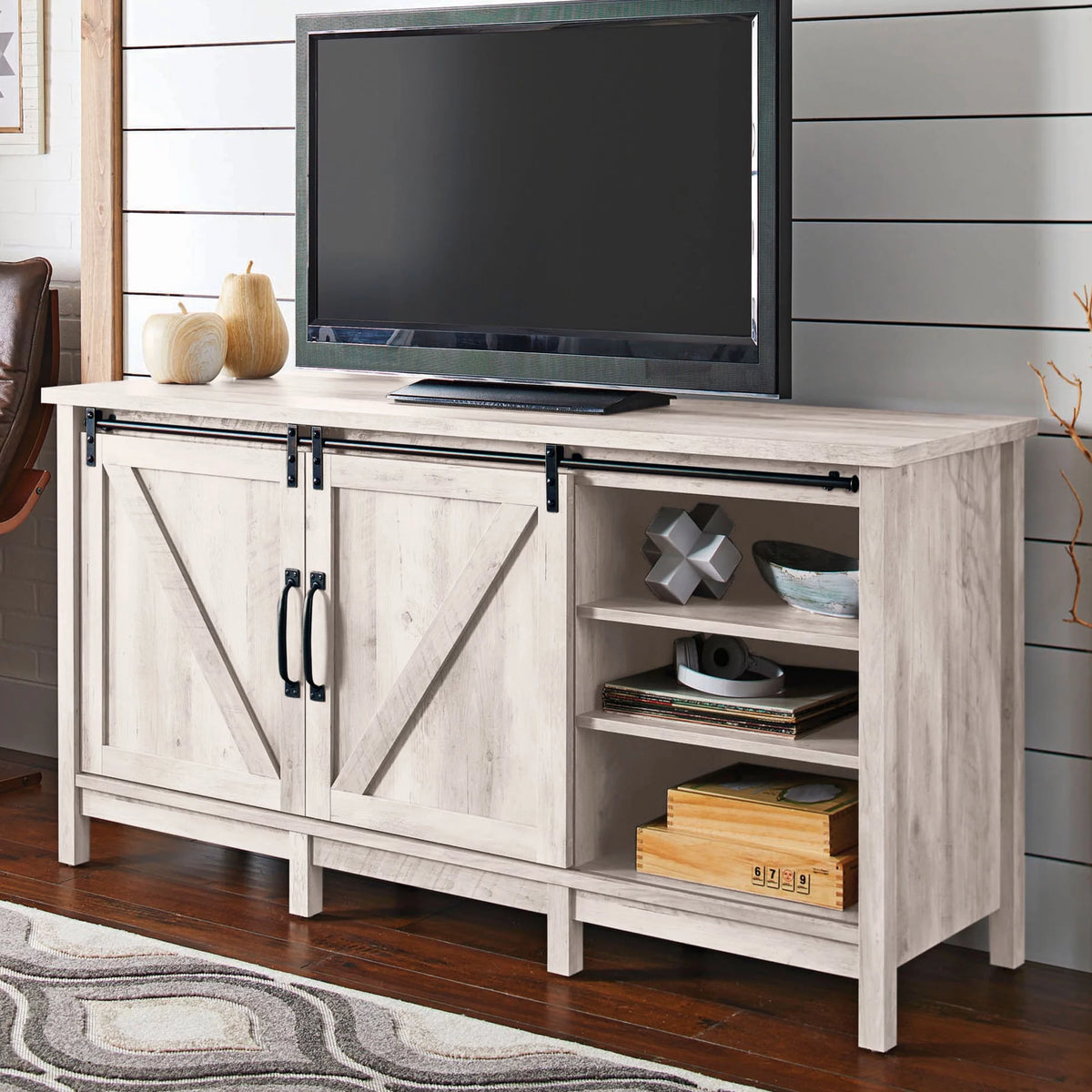 Rustic Gray TV Stand C20258