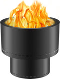 Carbon Steel Smokeless Fire Pit, 13.5 inch Diameter, Portable S824635
