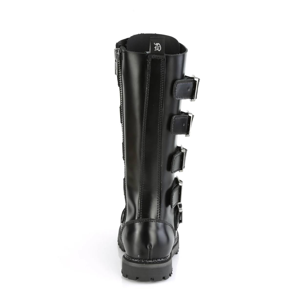 Black Leather Boots L13146