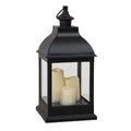 20" Waterproof Hanging LED Candle Lantern with 3 Flameless Candles M41428